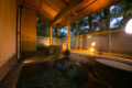 Guest rooms with open air bath